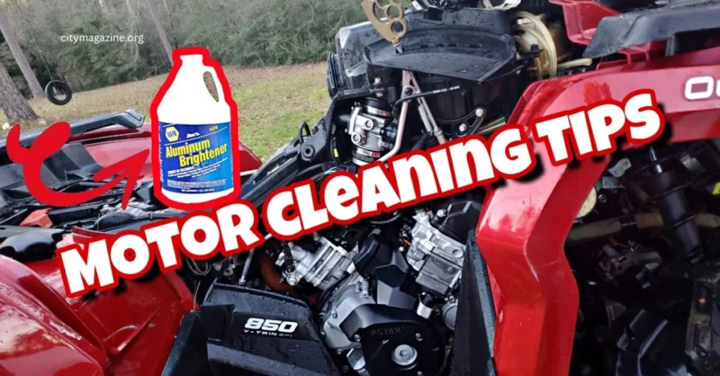 How to clean an ATV