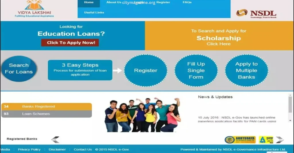 Vidya Lakshmi Education Loan